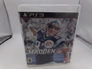 Madden NFL 17 Playstation 3 PS3 Used