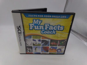 My Fun Facts Coach Nintendo DS Used