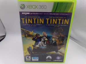 The Adventures of Tintin The Game Xbox 360 Used
