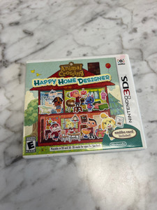 Animal Crossing Happy Home Designer Nintendo 3DS Case and Manual only