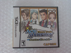 Phoenix Wright: Ace Attorney - Justice For All Nintendo DS NEW