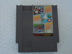 Super Mario Bros./Duckhunt/World Class Track Meet Nintendo NES Used