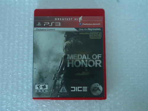 Medal of Honor Playstation 3 PS3 Used