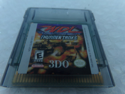 World Destruction League: Thunder Tanks Game Boy Color Used