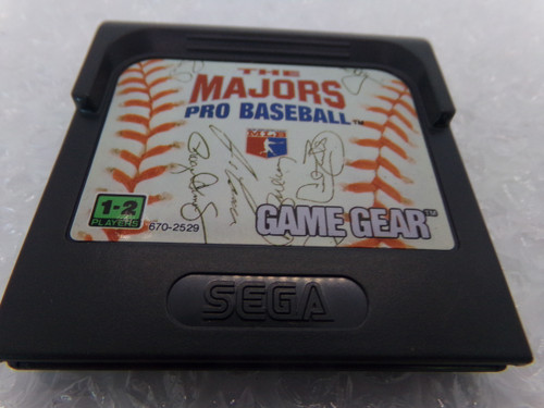The Majors Pro Baseball Sega Game Gear Used