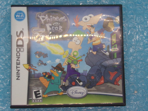 Phineas and Ferb Across the 2nd Dimension Nintendo DS Used