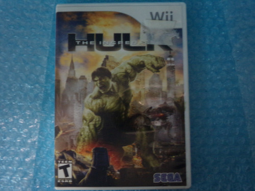 The Incredible Hulk Wii Used