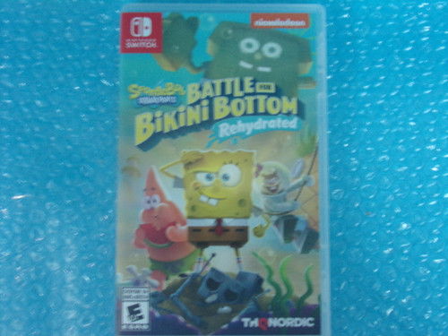 SpongeBob SquarePants: Battle for Bikini Bottom Rehydrated Nintendo Switch Used