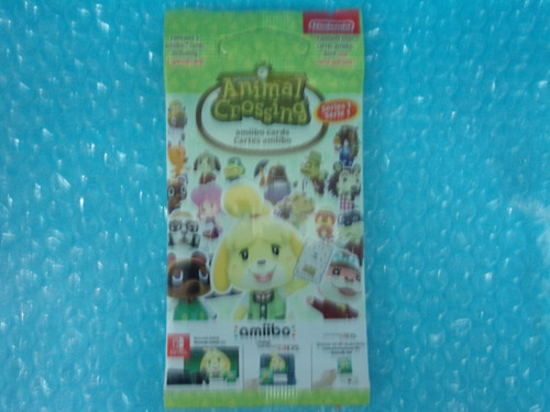 Animal Crossing Amiibo Cards Series 1 Pack NEW