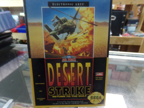 Desert Strike: Return to the Gulf Sega Genesis Boxed Used
