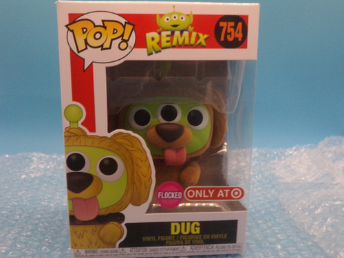 Toy Story Remix: #754 Dug (Flocked) (Target) Funko Pop