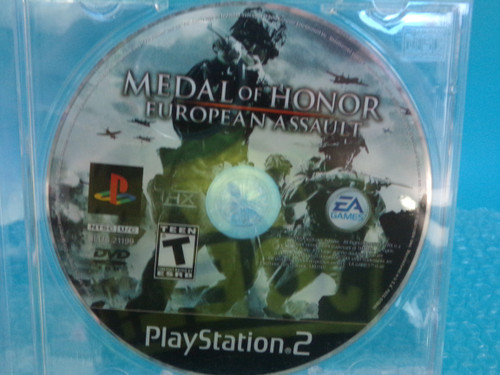 Medal of Honor: European Assasult Playstation 2 PS2 Disc Only