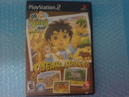 Go, Diego, Go! Safari Rescue Playstation 2 PS2 Used