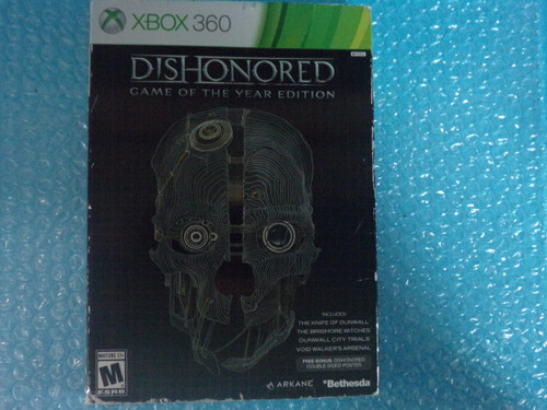 Dishonored: Game of the Year Edition Xbox 360 Used