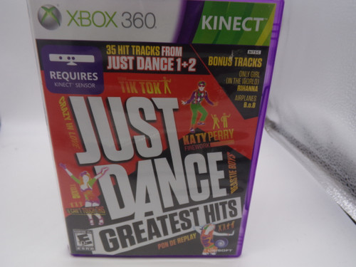 Just Dance Greatest Hits Xbox 360 Kinect Used