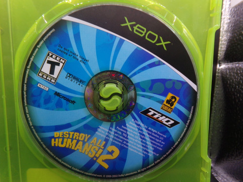 Destroy All Humans! 2 Original Xbox Disc Only