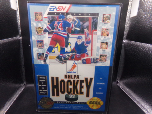 NHLPA Hockey '93 Sega Genesis Boxed Used