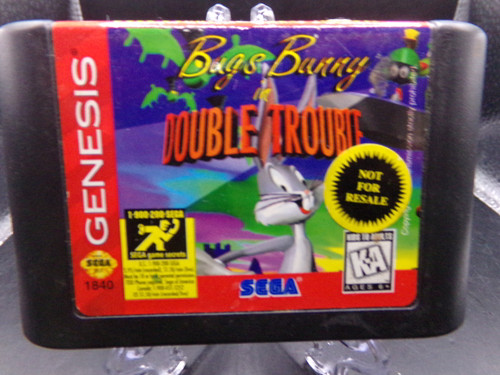 Bugs Bunny in Double Trouble Sega Genesis Used