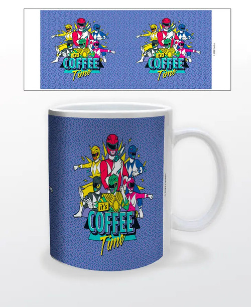 Power Rangers- It's Coffee Time Mug