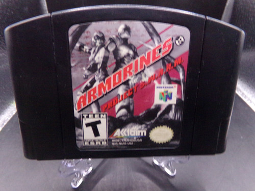 Armorines: Project S.W.A.R.M. Nintendo 64 N64 Used