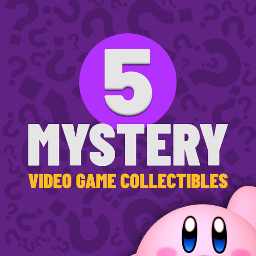 Video Game Collectibles Mystery/Surprise Box (5 Different Collectibles)