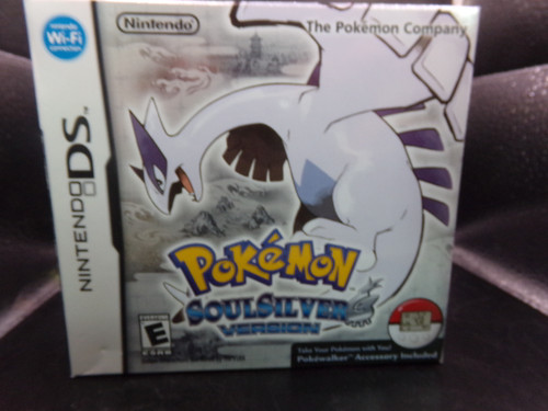 Pokemon Soul Silver Nintendo DS BIG BOX ONLY