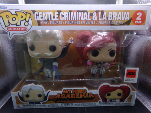 My Hero Academia - 2-Pack Gentle Criminal and La Brava (AX Anime Expo) Funko Pop