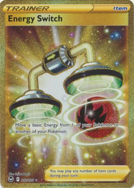 Pokemon TCG Silver Tempest Energy Switch 212/195 (Secret Rare, LP)