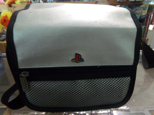 Official Sony PS One/ Playstation Slim PS1 Carrying Case (Silver) Used