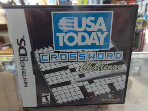 USA Today Crossword Challenge Nintendo DS Used