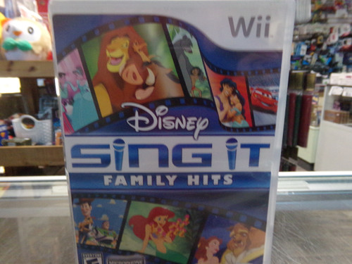 Disney Sing It: Family Hits (Game Only) Wii Used