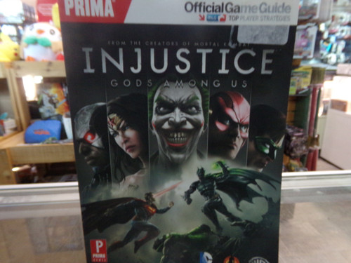 Prima Injustice: Gods Among Us Strategy Guide Used