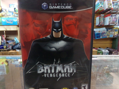 Batman Vengeance Gamecube CASE AND MANUAL ONLY
