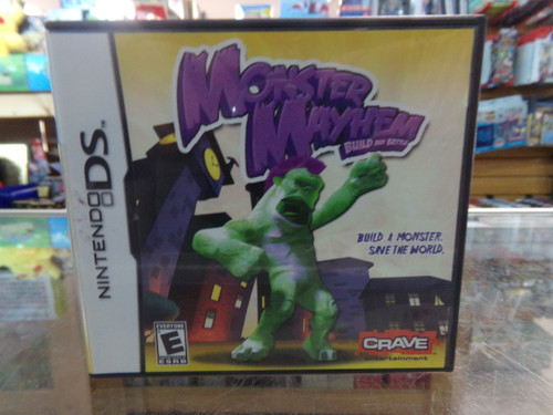 Monster Mayhem: Build and Battle Nintendo DS Used