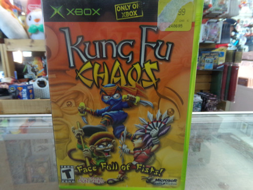 Kung Fu Chaos Original Xbox Used