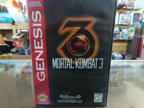 Mortal Kombat 3 Sega Genesis CASE ONLY
