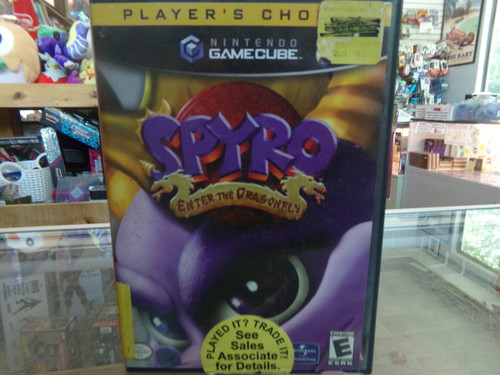Spyro: Enter the Dragonfly Gamecube CASE AND MANUAL ONLY