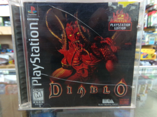 Diablo Playstation PS1 CASE AND MANUAL ONLY