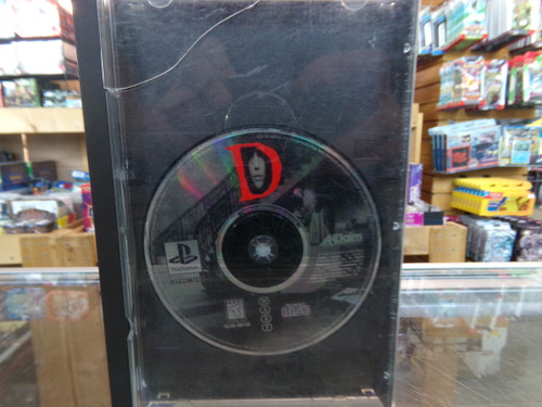 Kenji Eno's D Playstation PS1 LONG BOX AND DISC 1 ONLY