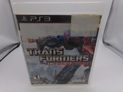 Transformers: War for Cybertron Playstation 3 PS3 CASE AND MANUAL ONLY