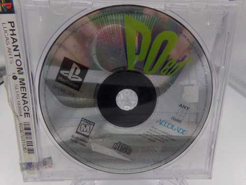 PO'ed Playstation PS1 Disc Only
