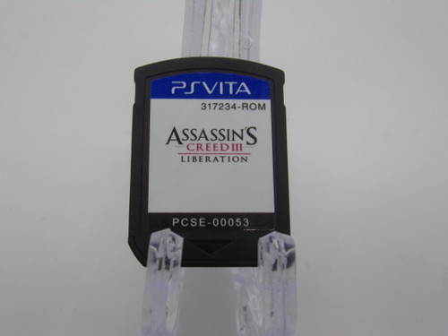 Assassin's Creed III: Liberation Playstation Vita PS Vita Cartridge Only