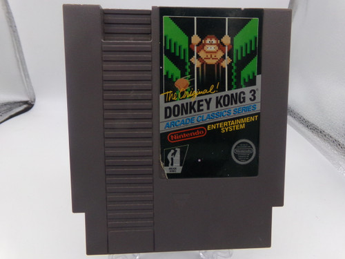 Donkey Kong 3 Arcade Classic Series Nintendo NES Used