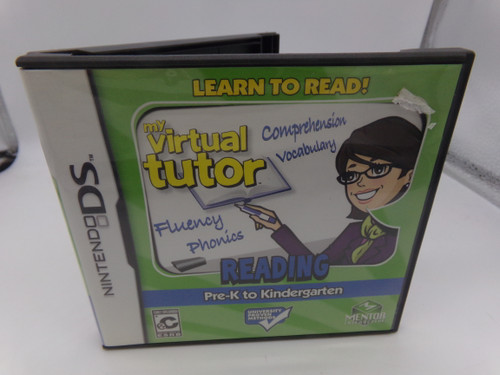 My Virtual Tutor: Reading Pre K to Kindergarten Nintendo DS Used