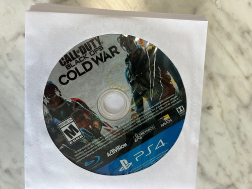 Call of Duty Black Ops Cold War PS4 Playstation 4 loose disc only