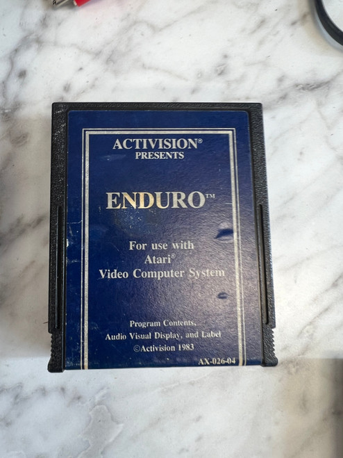 Enduro for Atari 2600 Blue Label