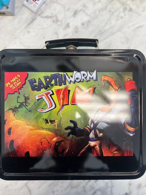 Earthworm Jim Lunchbox (from Super Nintendo and Sega Genesis)