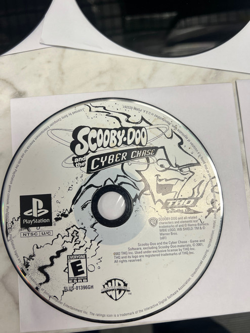 Scooby Doo and the Cyber Chase PS1 Playstation 1 Disc only