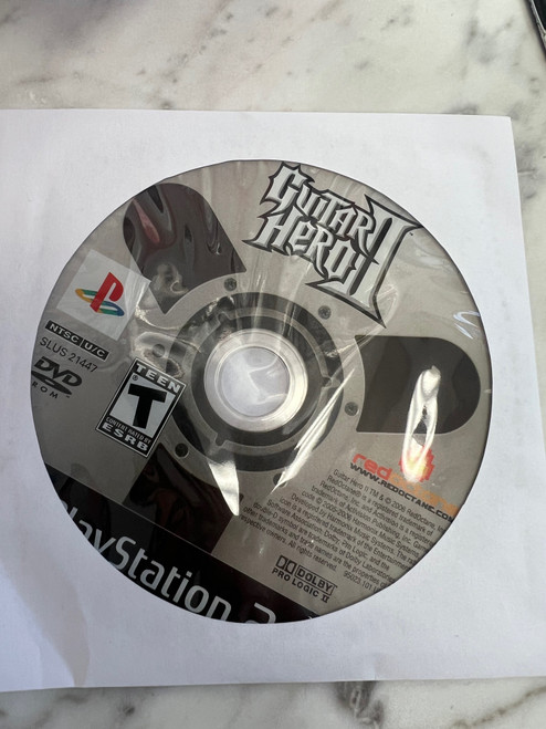 Guitar Hero II Playstation 2 PS2 Disc only