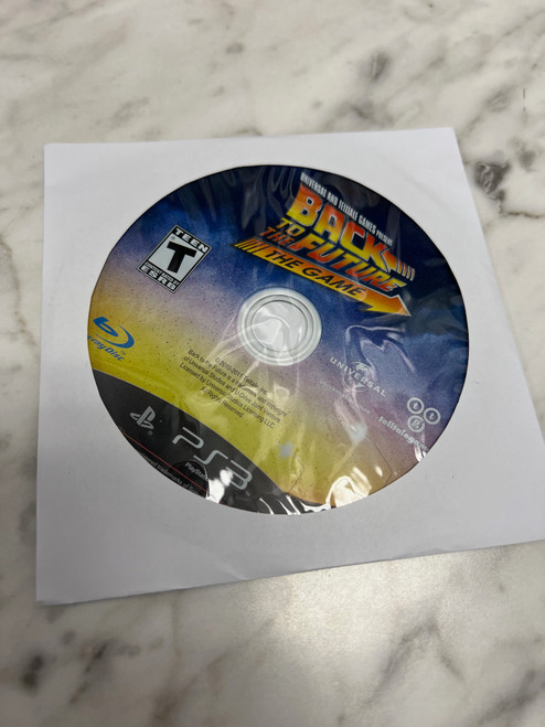 Back to the Future The Game Playstation 3 PS3 Disc only Telltale